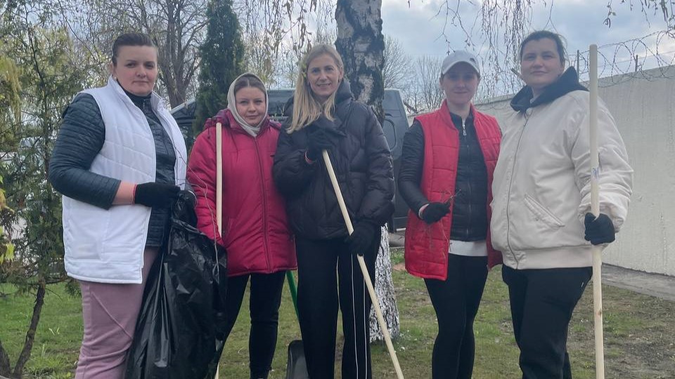 За чистоту родного города Гродно всей командой Гродненского мясокомбината