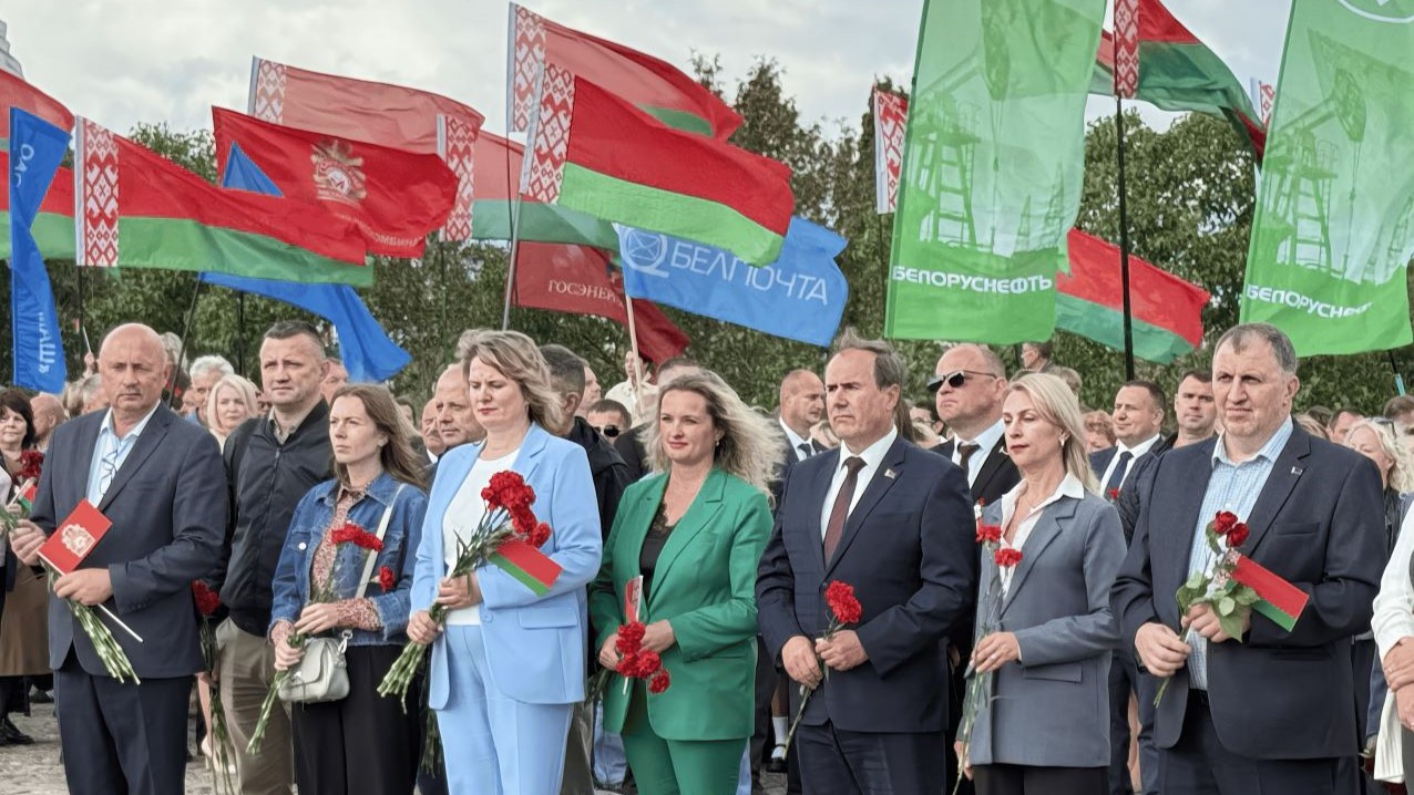 ОАО «Гродненский мясокомбинат» принял участие в митинге на Кургане Славы