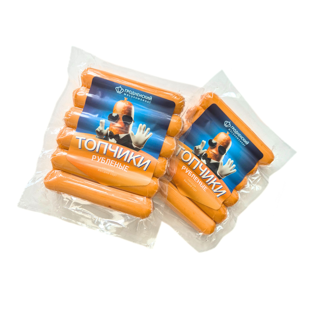 СОСИСКИ ТОПЧИКИ РУБЛЕНЫЕ