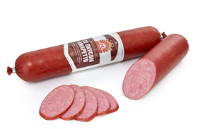Amaretto-flavored Salami sausage
