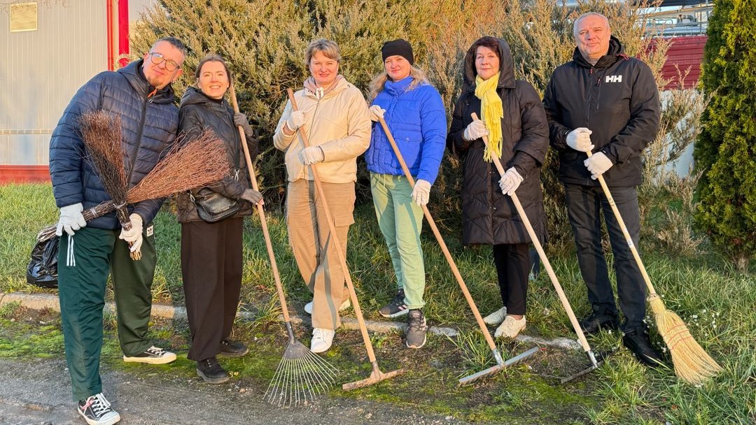 Субботник на ОАО "Гродненский мясокомбинат"