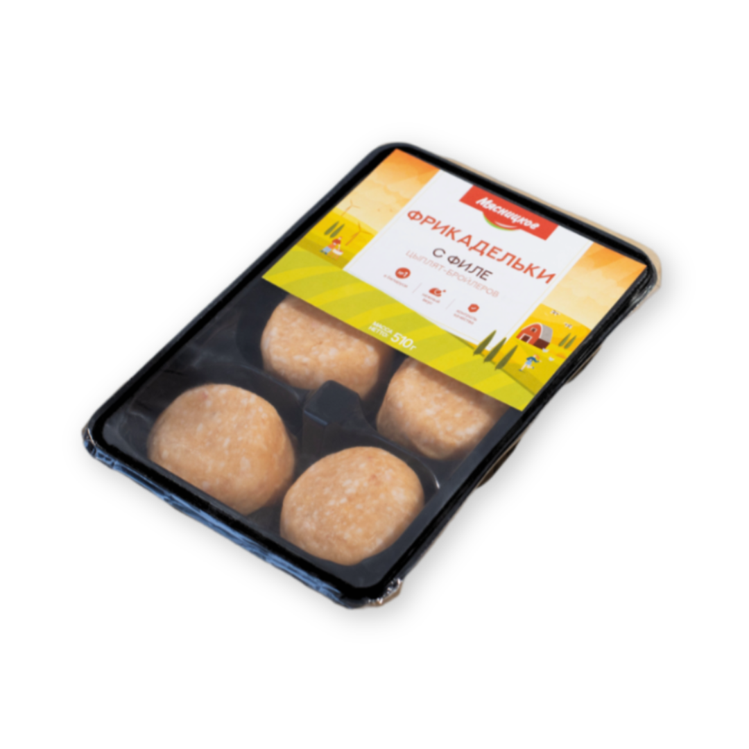 ФРИКАДЕЛЬКИ С ФИЛЕ ЦЫПЛЯТ-БРОЙЛЕРОВ