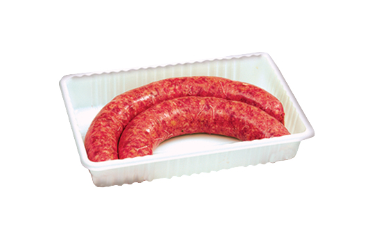 The sausage is lunch