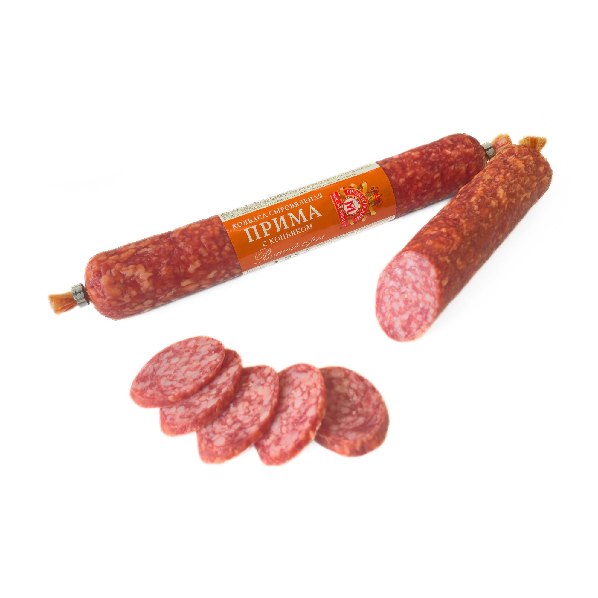 КОЛБАСА ОРИГИНАЛЬНАЯ ПРИМА С КОНЬЯКОМ